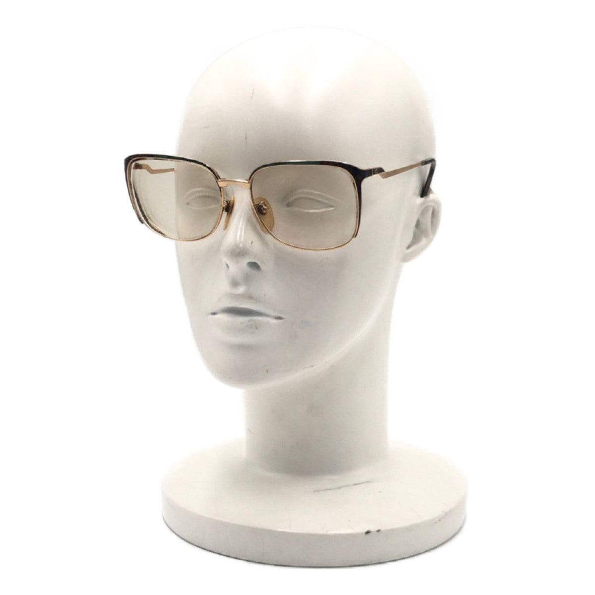 C-223
YVES SAINT LAURENT イヴ・サンローラン 男女兼用 ゴールド 金 メタル 56□16 30-3122 サングラス  度あり メンズ