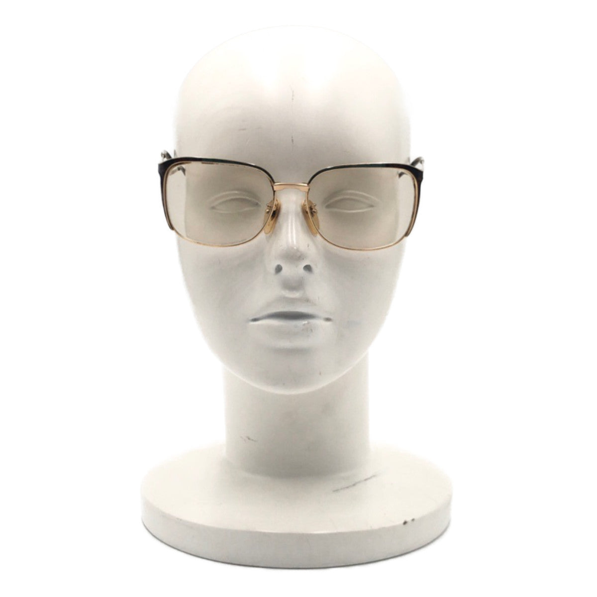 C-223
YVES SAINT LAURENT イヴ・サンローラン 男女兼用 ゴールド 金 メタル 56□16 30-3122 サングラス  度あり メンズ