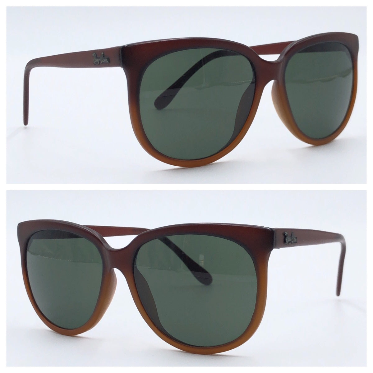 Ray-Ban B&amp;L Cats Unisex Brown Nylon Sunglasses Wellington Men's