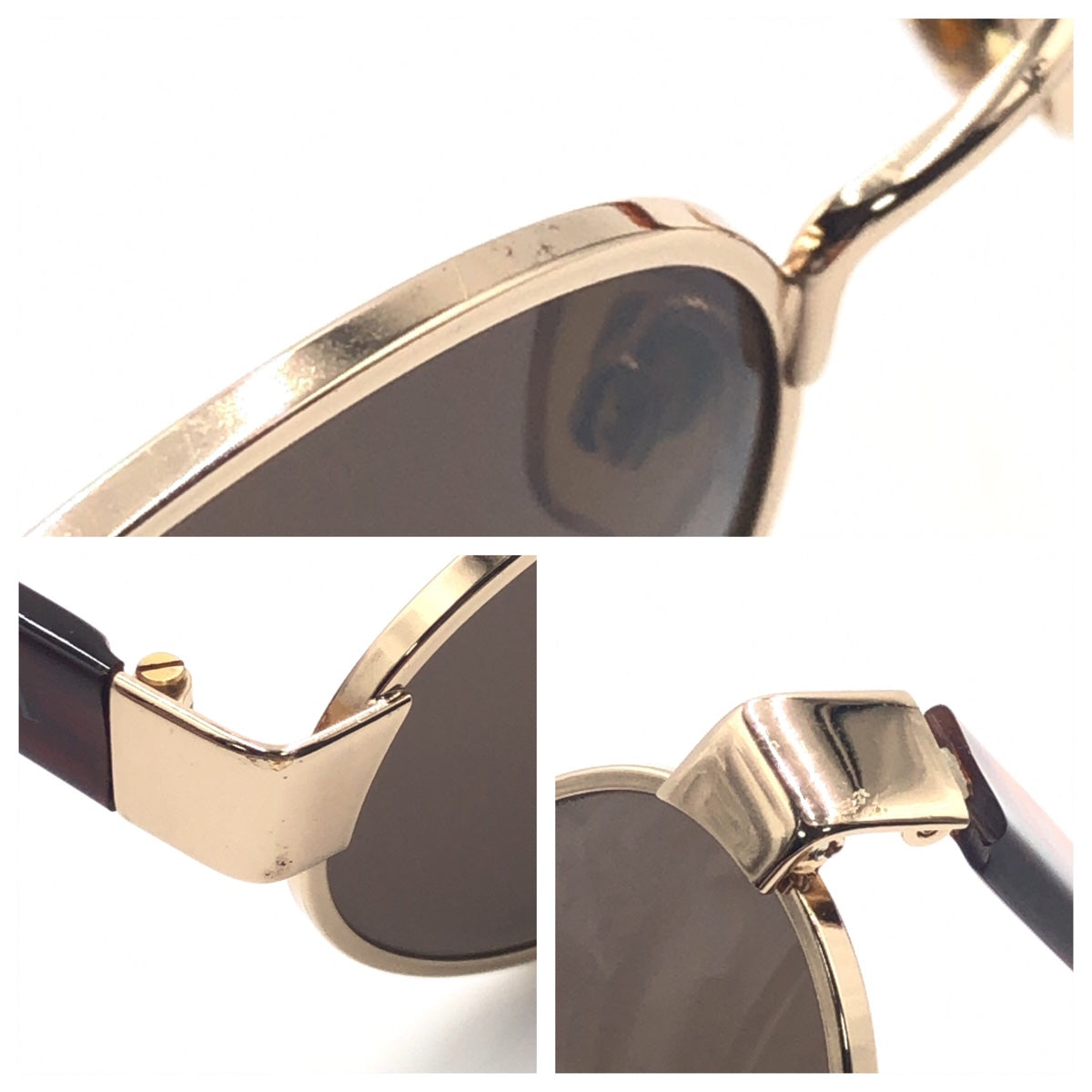 Emporio Armani エンポリオ・アルマーニ ブラック 黒 ゴールド金具 プラスチック 081-s 743 135 サングラス ラウンド  メンズ