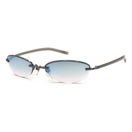 C-224
Ray-Ban レイバン ハーフミラー 男女兼用 ブルー 青 ブラック 黒  メタル RB3229 004/Z1 54□19 135 サングラス オーバル  レディース