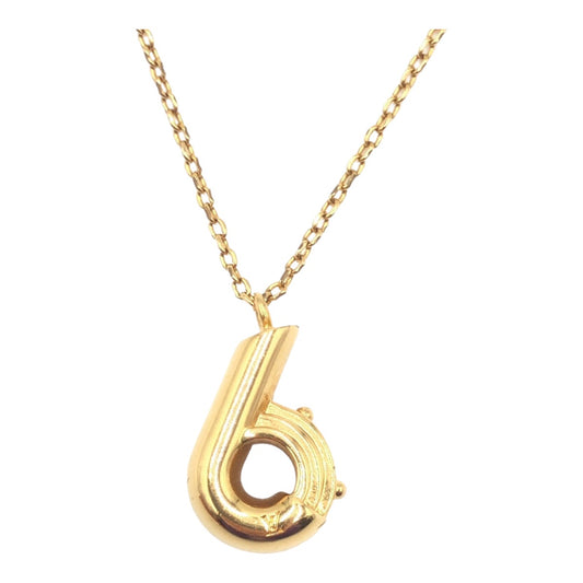 LOUIS VUITTON ルイヴィトン LV&ME B ゴールド 金 メタル M00073 ネックレス  レディース