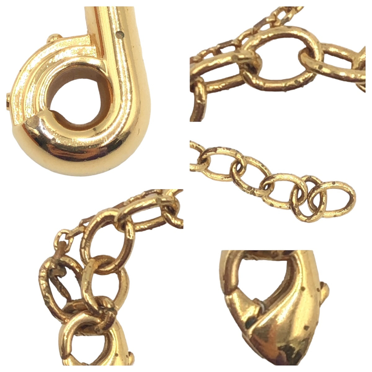 LOUIS VUITTON ルイヴィトン LV&ME B ゴールド 金 メタル M00073 ネックレス  レディース