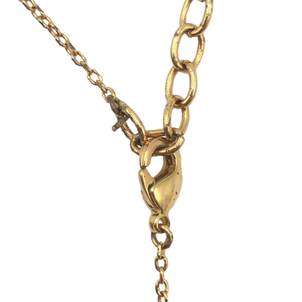 LOUIS VUITTON ルイヴィトン LV&ME B ゴールド 金 メタル M00073 ネックレス  レディース