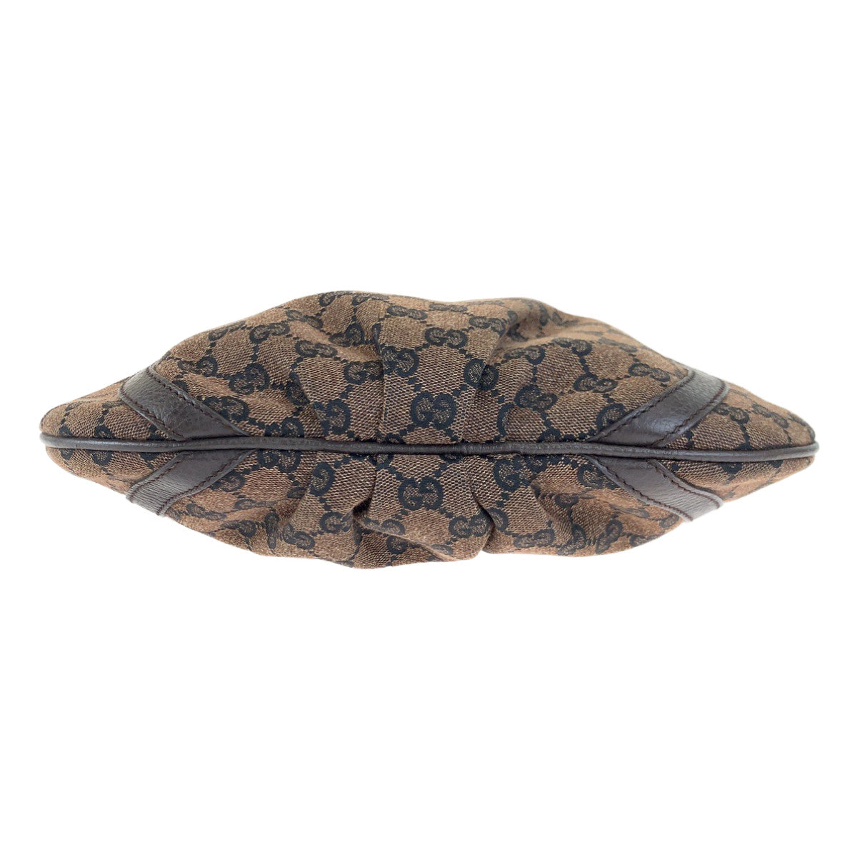 H-0350
GUCCI グッチ アビー ブラウン 茶 ゴールド金具 GGキャンバス 265691 ショルダーバッグ 斜め掛け  レディース