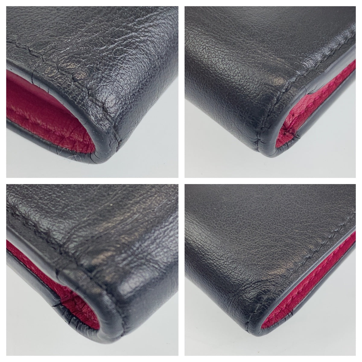 H-0352
LOUIS VUITTON ルイヴィトン ポルトフォイユコンパクト ポンヌフ ブラック 黒 ピンク ゴールド金具 PVC M69175 三つ折り財布 コンパクトウォレット  レディース