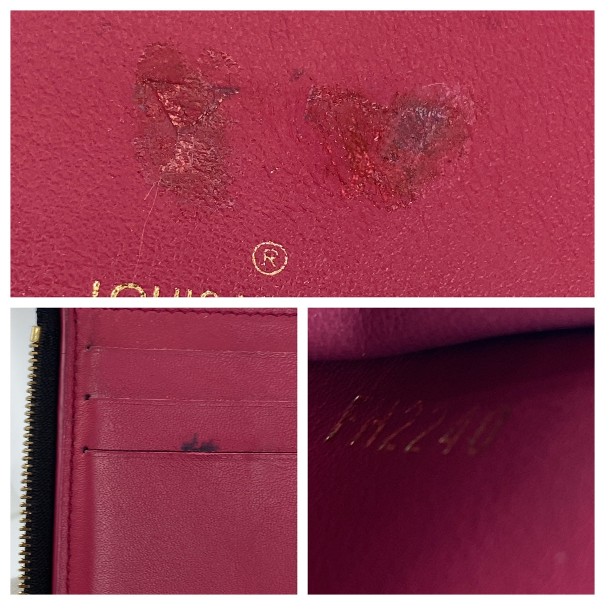 H-0352
LOUIS VUITTON ルイヴィトン ポルトフォイユコンパクト ポンヌフ ブラック 黒 ピンク ゴールド金具 PVC M69175 三つ折り財布 コンパクトウォレット  レディース