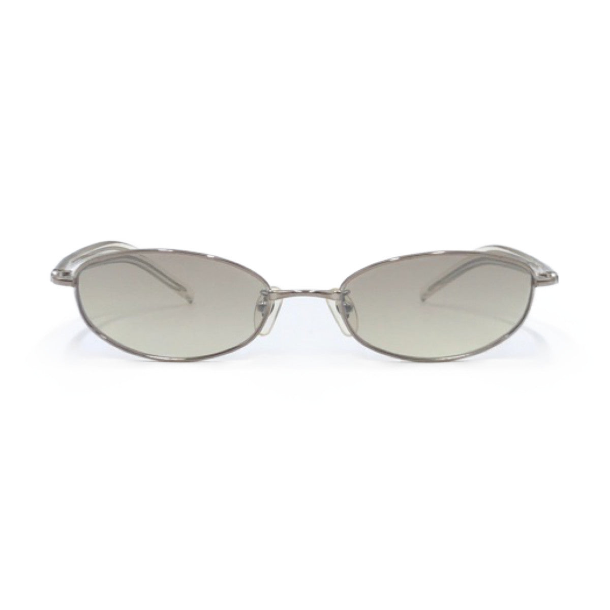 C-213
Ray-Ban レイバン ブラウン 茶 シルバー金具 メタル RB3232 003/52 55□18 135 サングラス オーバル  レディース