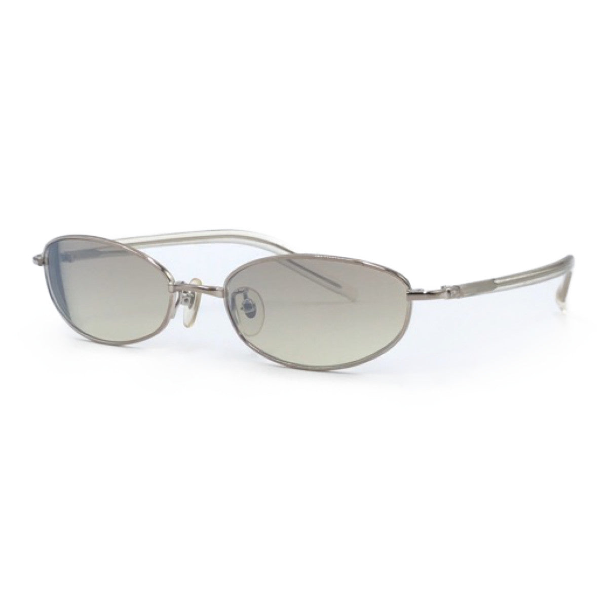 C-213
Ray-Ban レイバン ブラウン 茶 シルバー金具 メタル RB3232 003/52 55□18 135 サングラス オーバル  レディース
