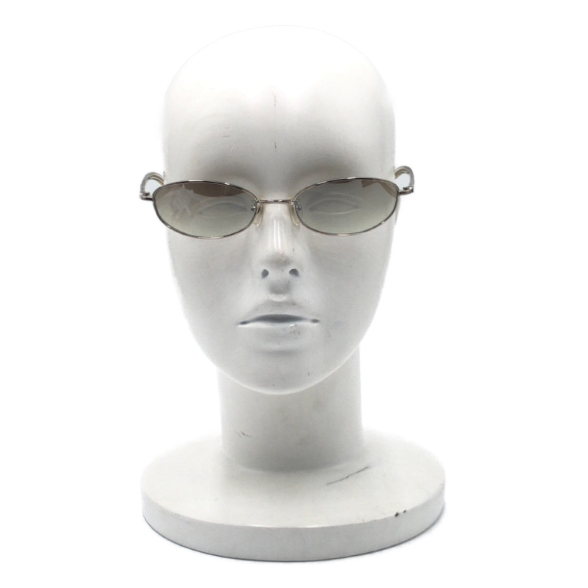 C-213
Ray-Ban レイバン ブラウン 茶 シルバー金具 メタル RB3232 003/52 55□18 135 サングラス オーバル  レディース