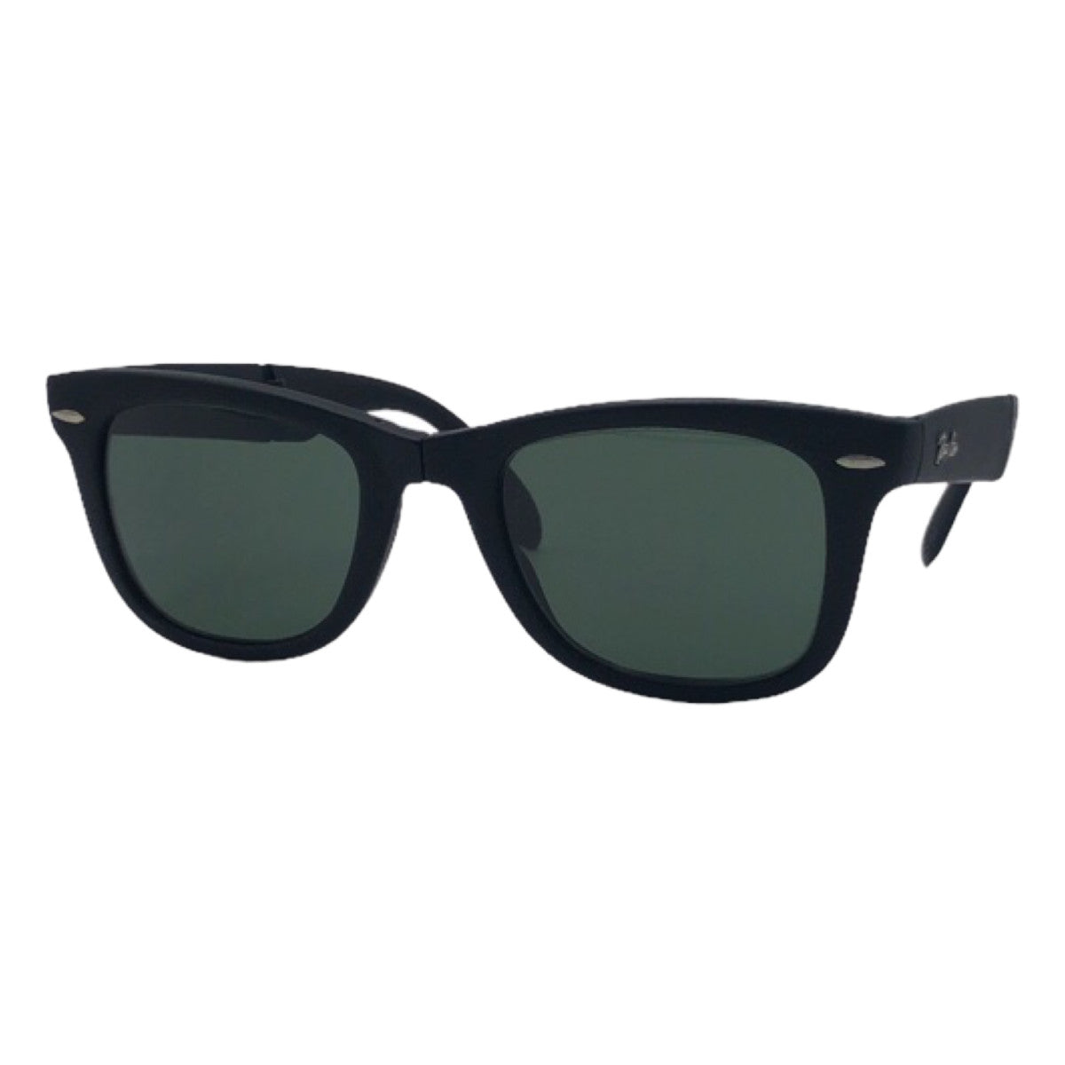 Ray-Ban B&amp;L Bausch &amp; Lomb Wayfarer Black Plastic Sunglasses Wellington Men's