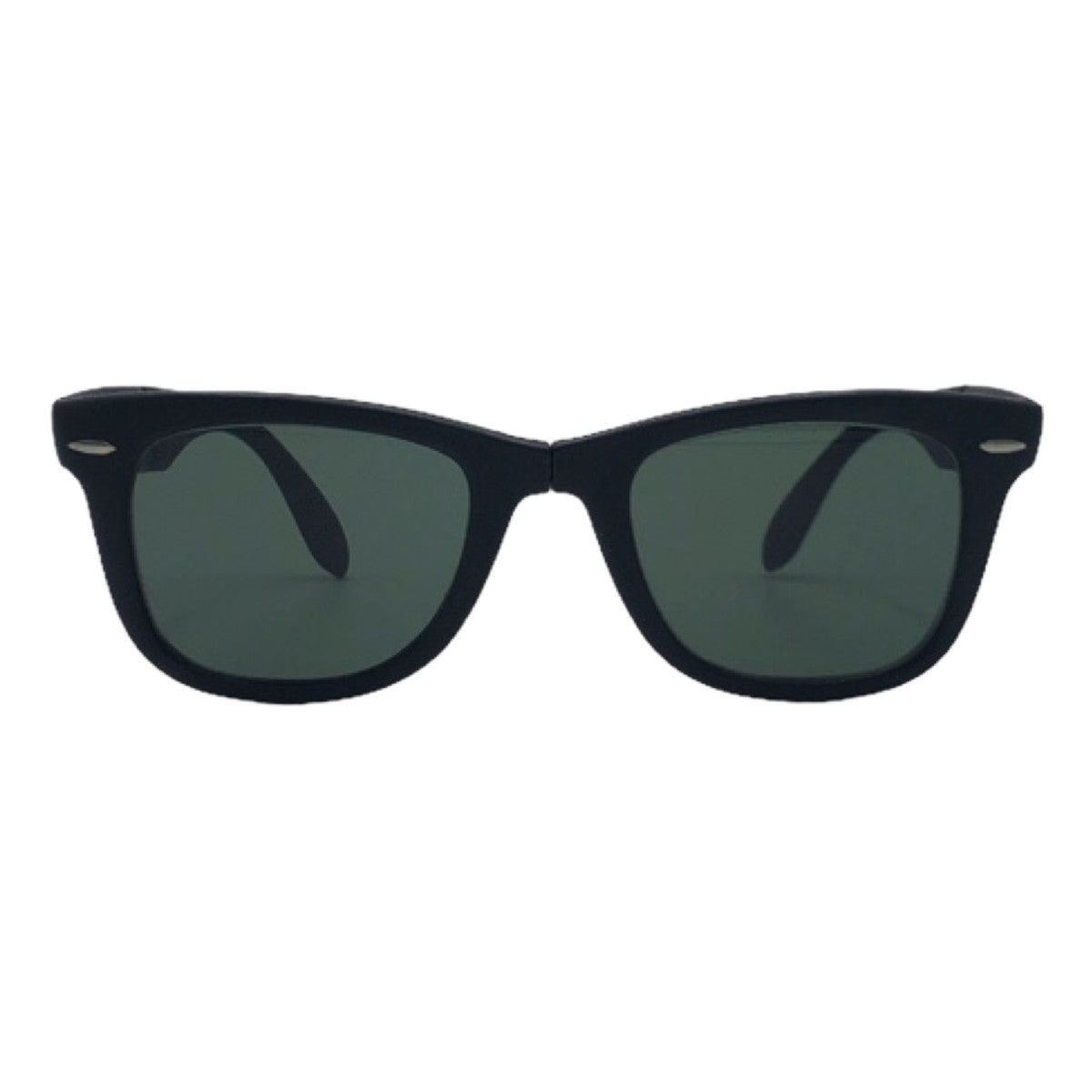 Ray-Ban B&amp;L Bausch &amp; Lomb Wayfarer Black Plastic Sunglasses Wellington Men's