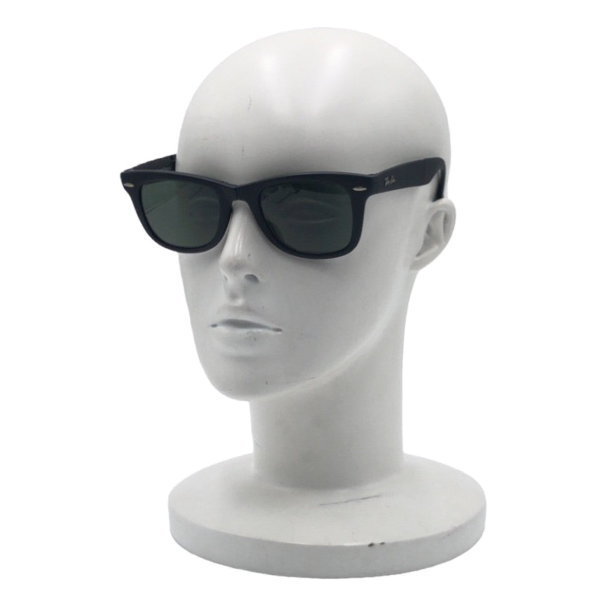 Ray-Ban B&amp;L Bausch &amp; Lomb Wayfarer Black Plastic Sunglasses Wellington Men's