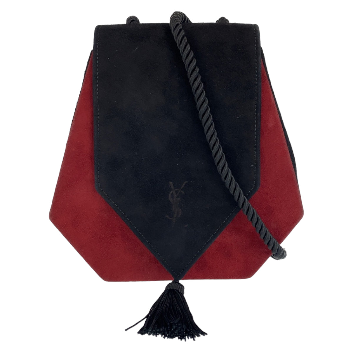 H-0378
SAINT LAURENT サンローラン カサンドラロゴスエード レッド 赤 ブラック 黒 スウェード ショルダーバッグ 斜め掛けバッグ  レディース