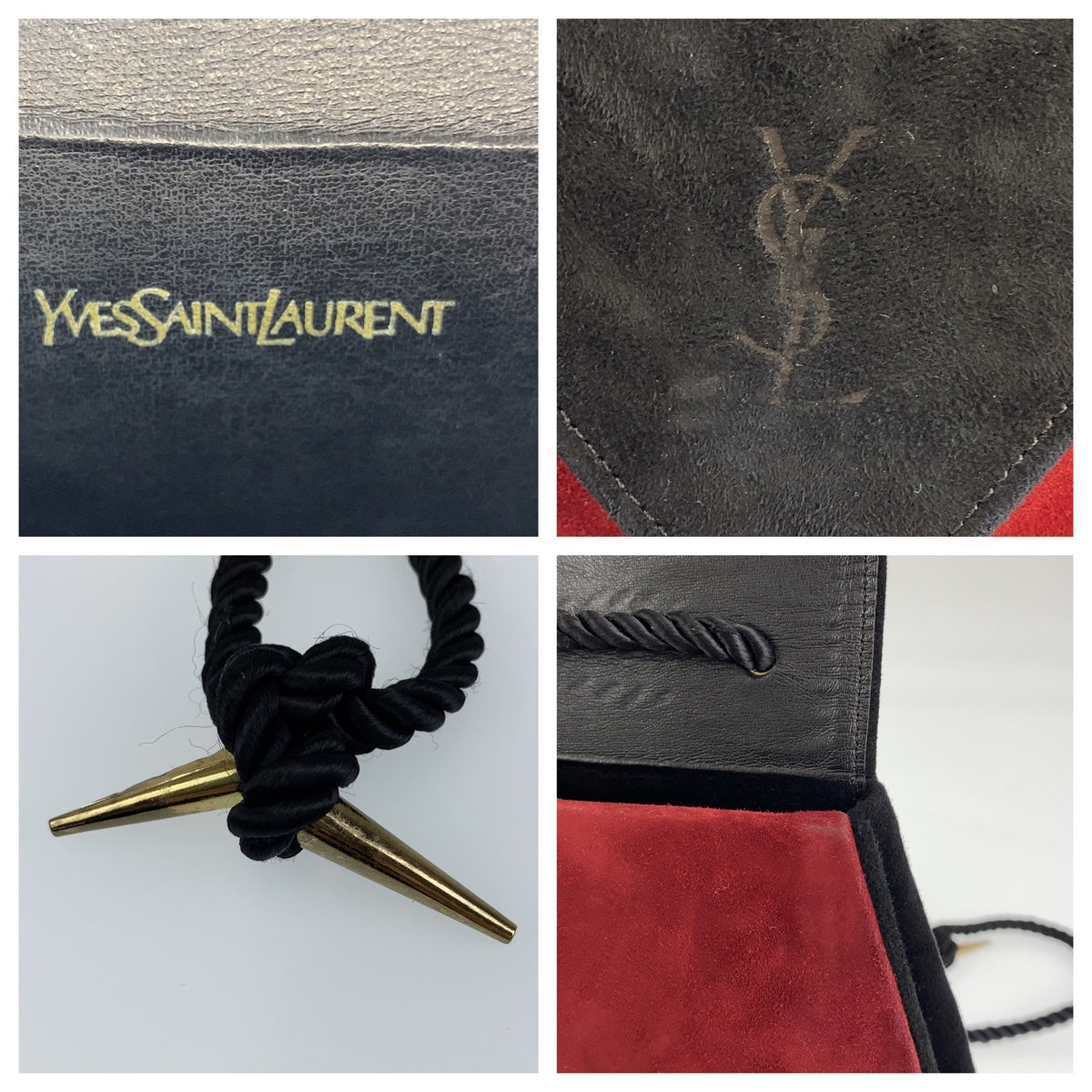 H-0378
SAINT LAURENT サンローラン カサンドラロゴスエード レッド 赤 ブラック 黒 スウェード ショルダーバッグ 斜め掛けバッグ  レディース