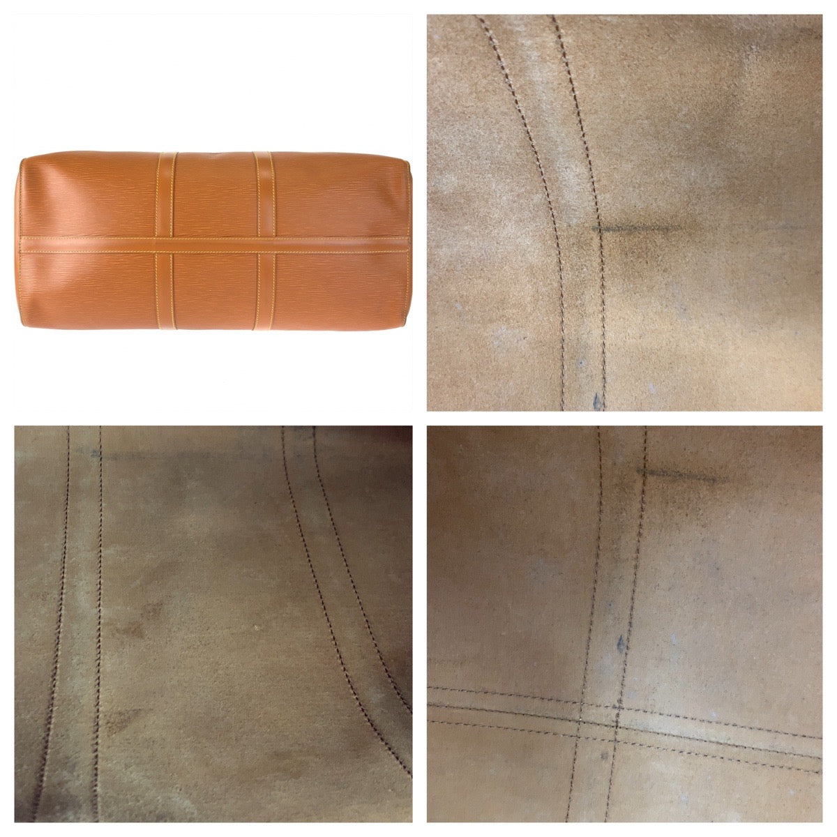 C-073
LOUIS VUITTON ルイヴィトン エピ キーポル50 男女兼用 ジパングゴールド ブラウン 茶 グレインレザー M42968 ボストンバッグ 旅行バッグ  メンズ