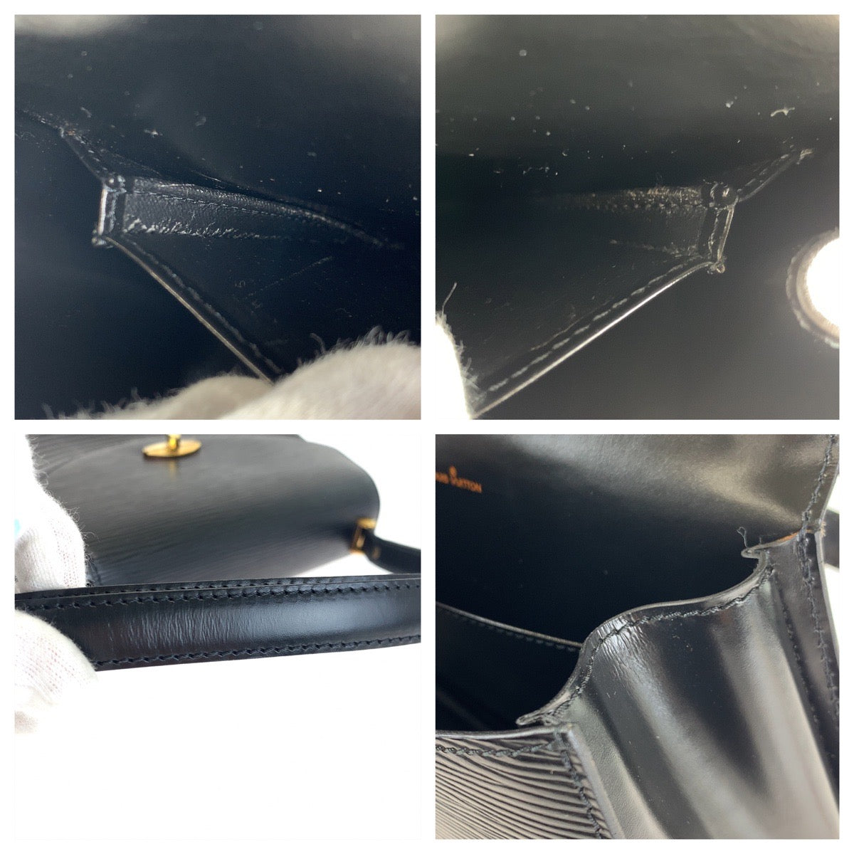 H-0391
LOUIS VUITTON ルイヴィトン エピ ティルシット ノワール ブラック 黒 ゴールド金具 レザー M5248 ショルダーバッグ 肩掛け  レディース