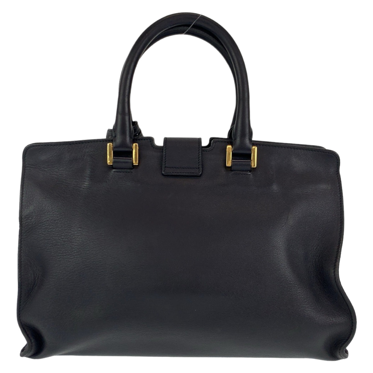 C-088
SAINT LAURENT サンローラン Yライン カバス ブラック 黒 ゴールド金具 レザー ショルダーバッグ ハンドバッグ 2WAY  レディース