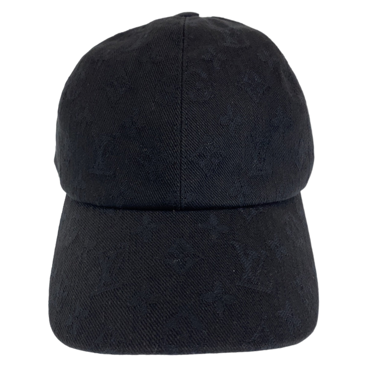 H-0399
LOUIS VUITTON ルイヴィトン モノグラム エッシェンシャル ブラック 黒 シルバー金具 コットン M76745 キャップ 帽子  メンズ
