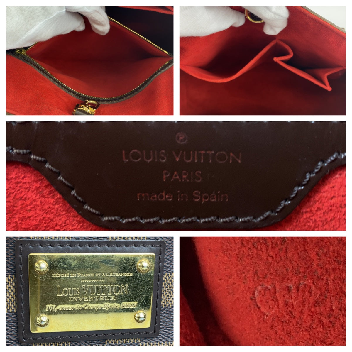 H-0404
LOUIS VUITTON ルイヴィトン ダミエ エベヌ ハムステッドPM ブラウン 茶 ゴールド金具 PVC N51205 ハンドバッグ トートバッグ  レディース
