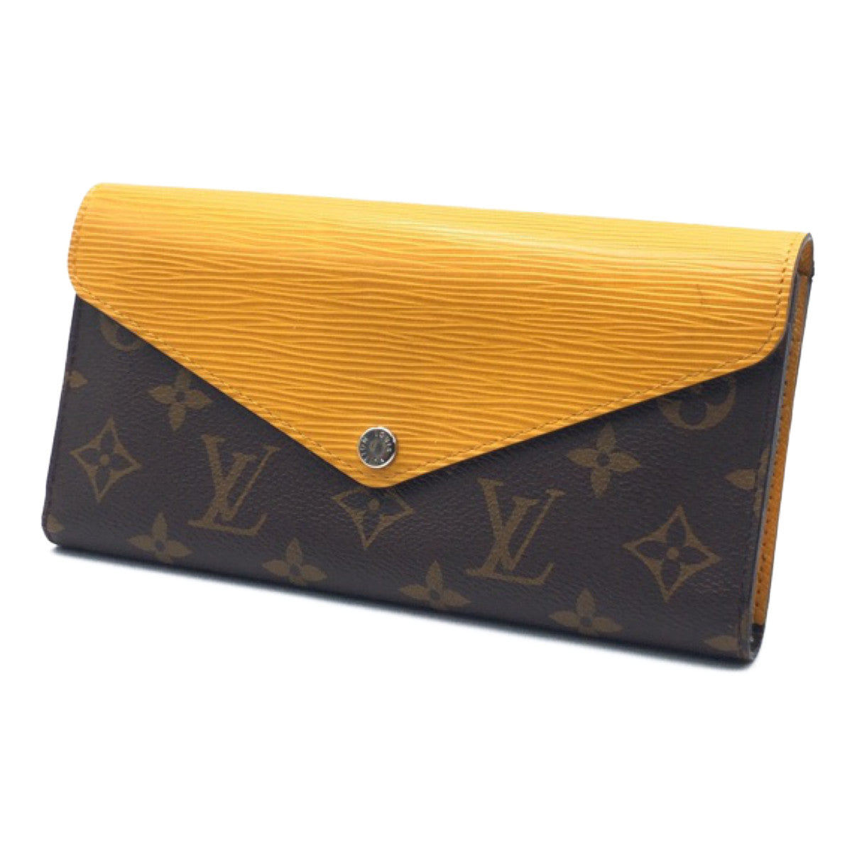 C-107
LOUIS VUITTON ルイヴィトン モノグラム エピ ポルトフォイユ マリールー ロン  イエロー シトロン グレインカーフレザー M60506 三つ折り財布 ロングウォレット  レディース
