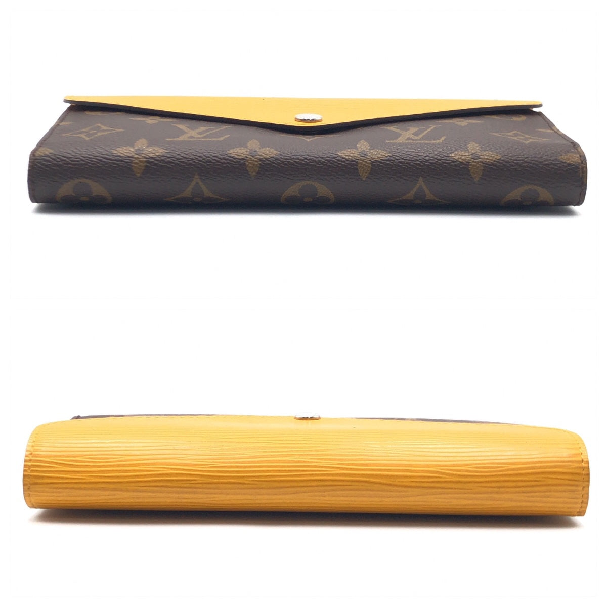 C-107
LOUIS VUITTON ルイヴィトン モノグラム エピ ポルトフォイユ マリールー ロン  イエロー シトロン グレインカーフレザー M60506 三つ折り財布 ロングウォレット  レディース