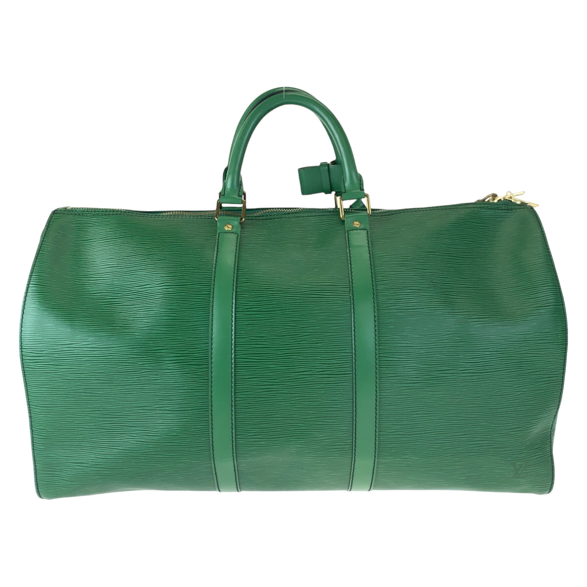 LOUIS VUITTON ルイヴィトン エピ キーポル50 男女兼用 ボルネオグリーン 緑 グレインレザー M42964 ボストンバッグ 旅行バッグ  メンズ
