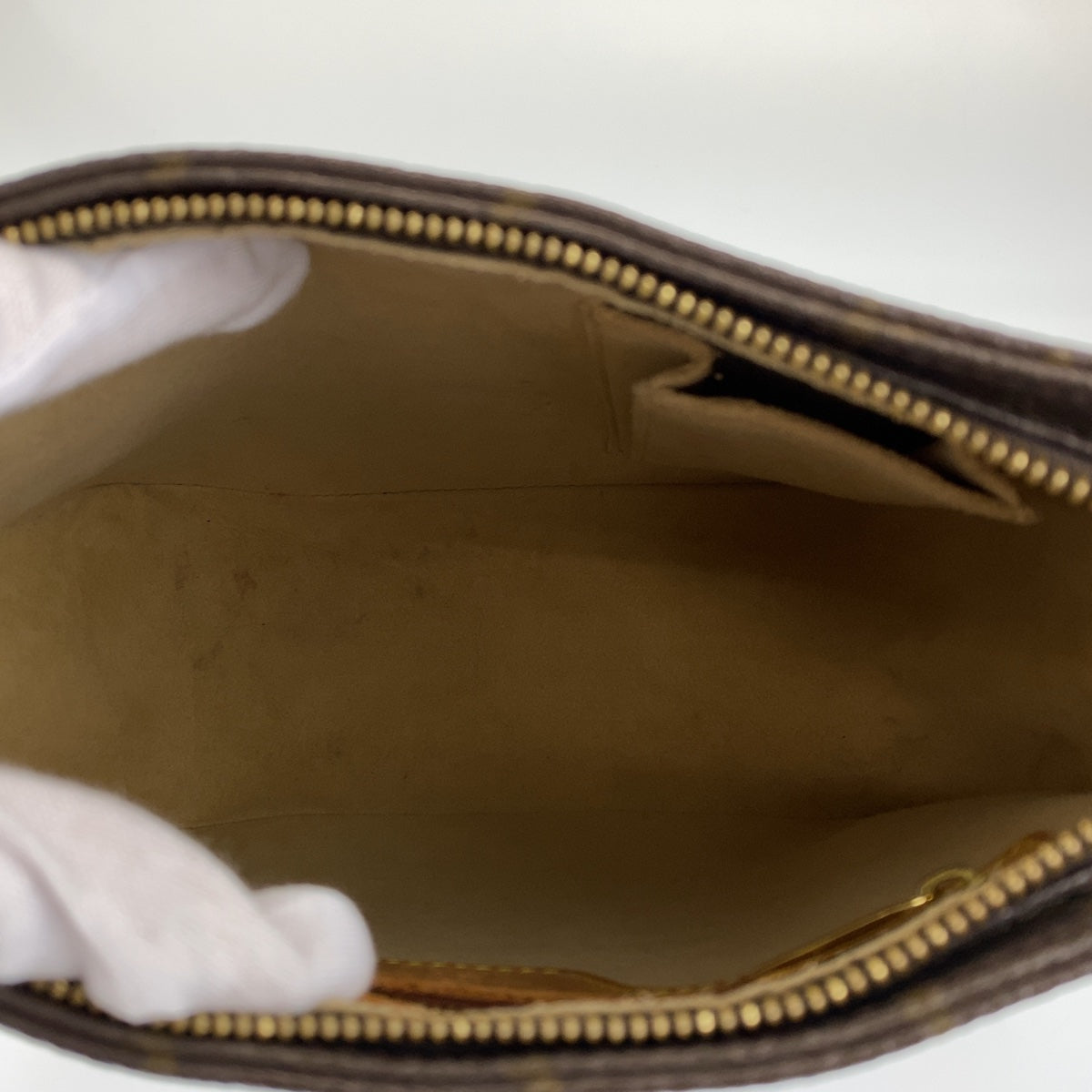 H-0417
LOUIS VUITTON ルイヴィトン モノグラム ルーピングMM ブラウン 茶 ゴールド金具 モノグラムキャンバス M51146 ショルダーバッグ トートバッグ  レディース