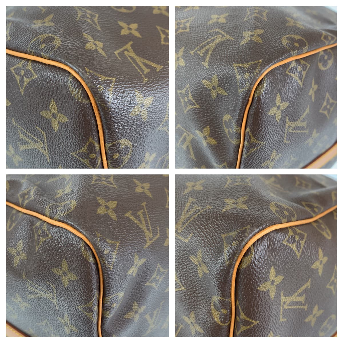 LOUIS VUITTON ルイヴィトン モノグラム キーポルバンドリエール55 男女兼用 ブラウン 茶 ゴールド金具 PVC M41414 ボストンバッグ 旅行バッグ  メンズ