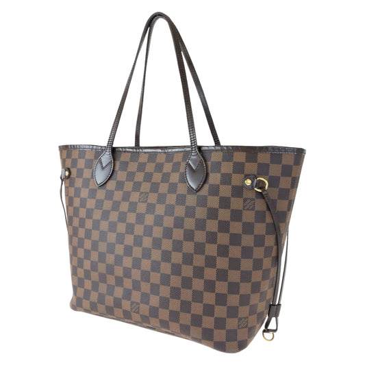 C-059
LOUIS VUITTON ルイヴィトン ダミエ ネヴァーフルMM ブラウン 茶 PVC N51105 トートバッグ ハンドバッグ  レディース