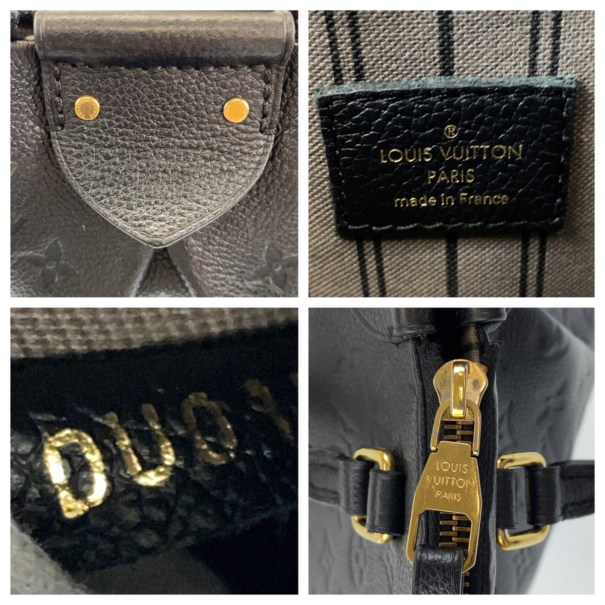 H-0403
LOUIS VUITTON ルイヴィトン モノグラム アンプラント マザリーヌPM ブラック 黒 ゴールド金具 モノグラムアンプラント M50639 ショルダーバッグ ハンドバッグ  レディース