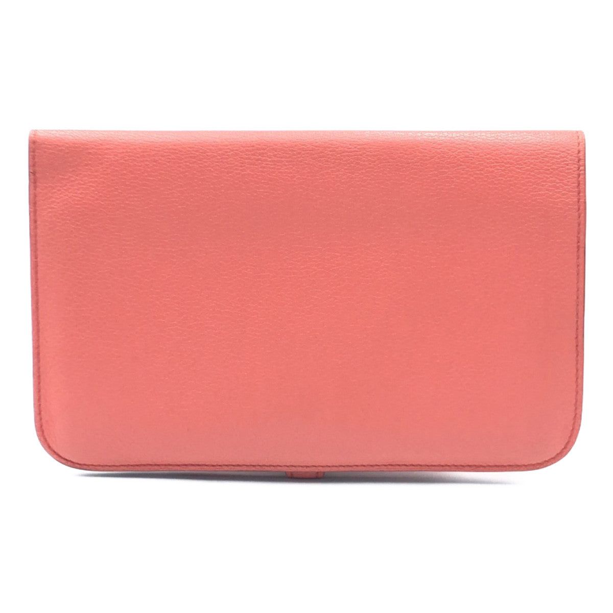 C-092
HERMES エルメス ドゴンGM ピンク系 シルバー金具 トリヨンクレマンス 長財布 ロングウォレット □R刻印  レディース