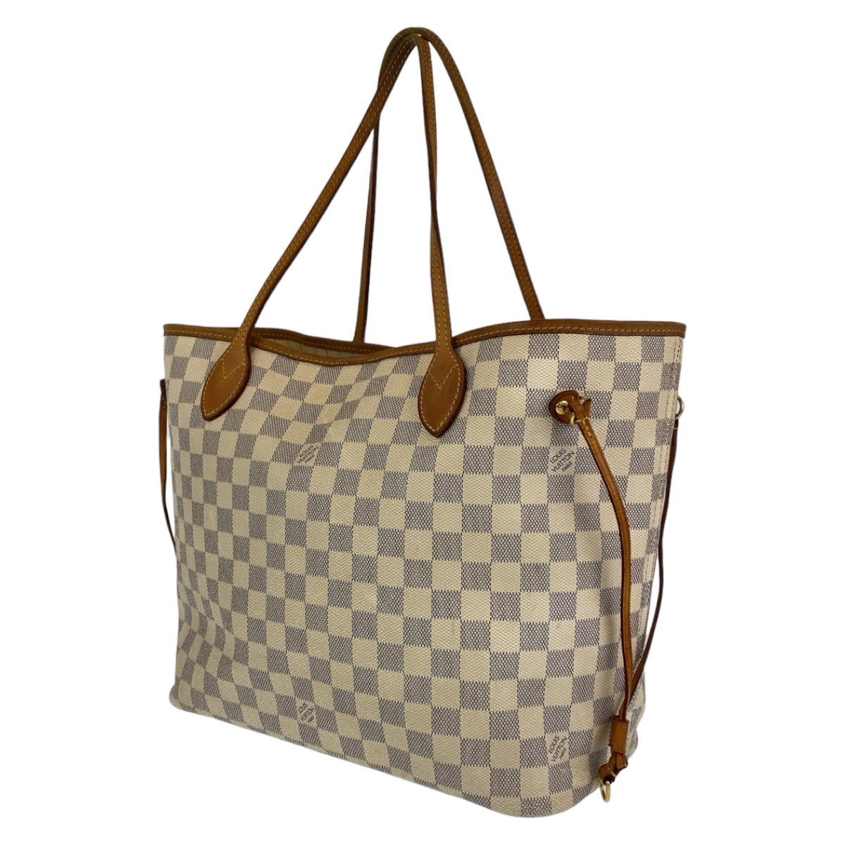 H-0422
LOUIS VUITTON ルイヴィトン ダミエアズール ネヴァーフルMM ベージュ ブラウン 茶 ゴールド金具 ダミエアズールキャンバス N51107 ショルダーバッグ トートバッグ  レディース