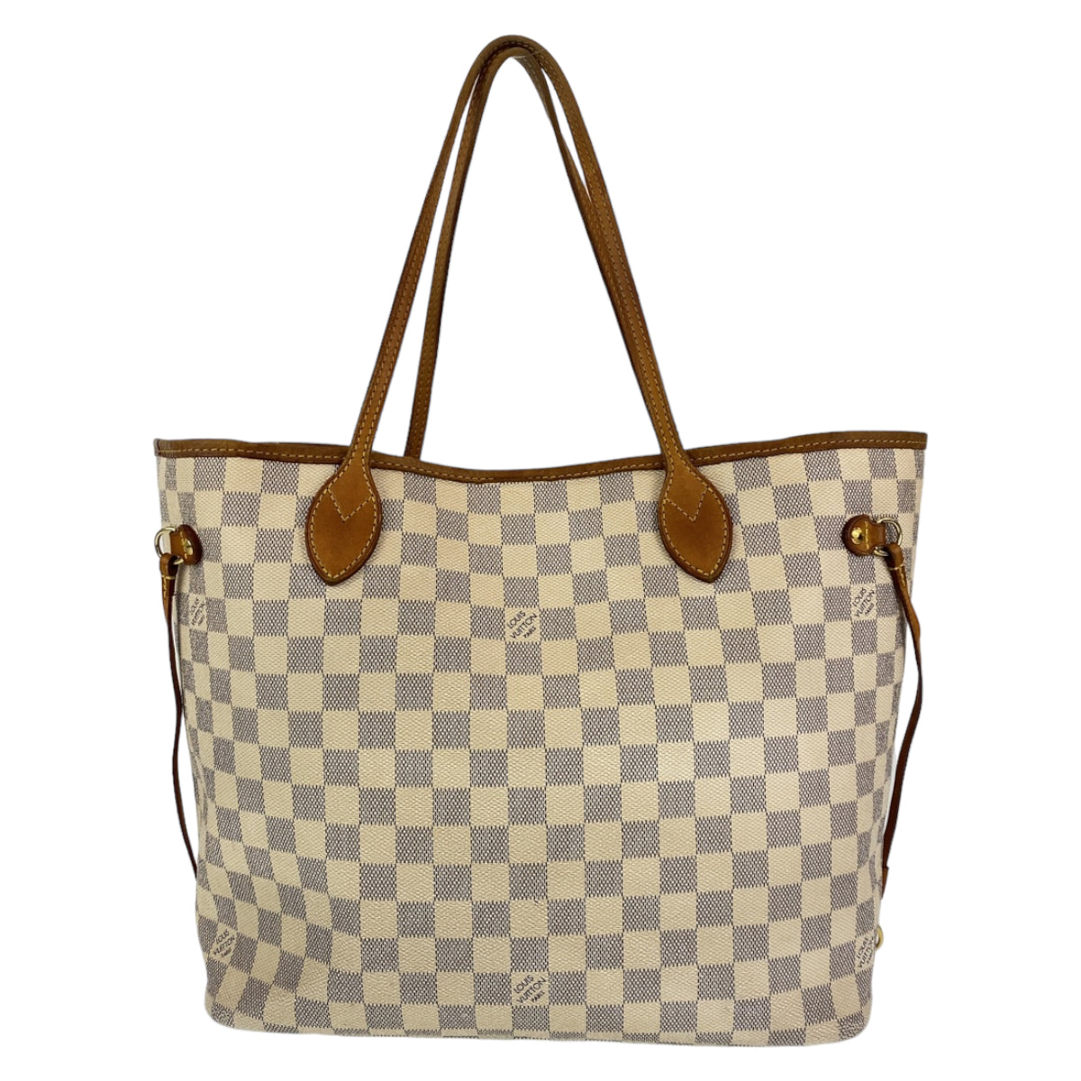 H-0422
LOUIS VUITTON ルイヴィトン ダミエアズール ネヴァーフルMM ベージュ ブラウン 茶 ゴールド金具 ダミエアズールキャンバス N51107 ショルダーバッグ トートバッグ  レディース