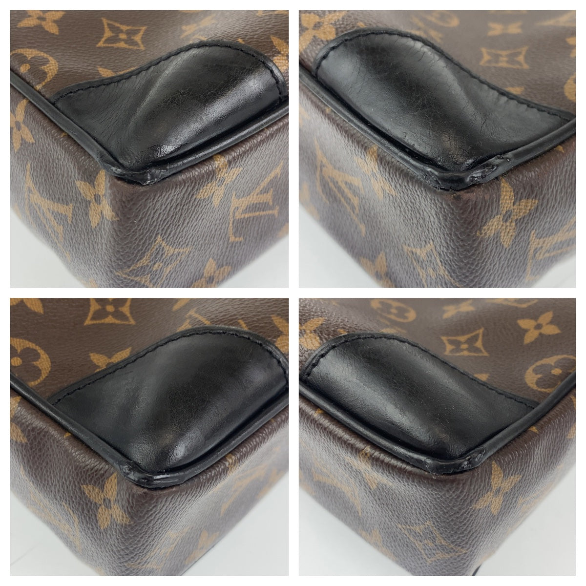C-079
LOUIS VUITTON ルイヴィトン モノグラム マカサー ポルトドキュマン ヴォワヤージュ ブラウン 茶 ブラック 黒 シルバー金具 PVC M40224 ブリーフケース ビジネスバッグ  メンズ