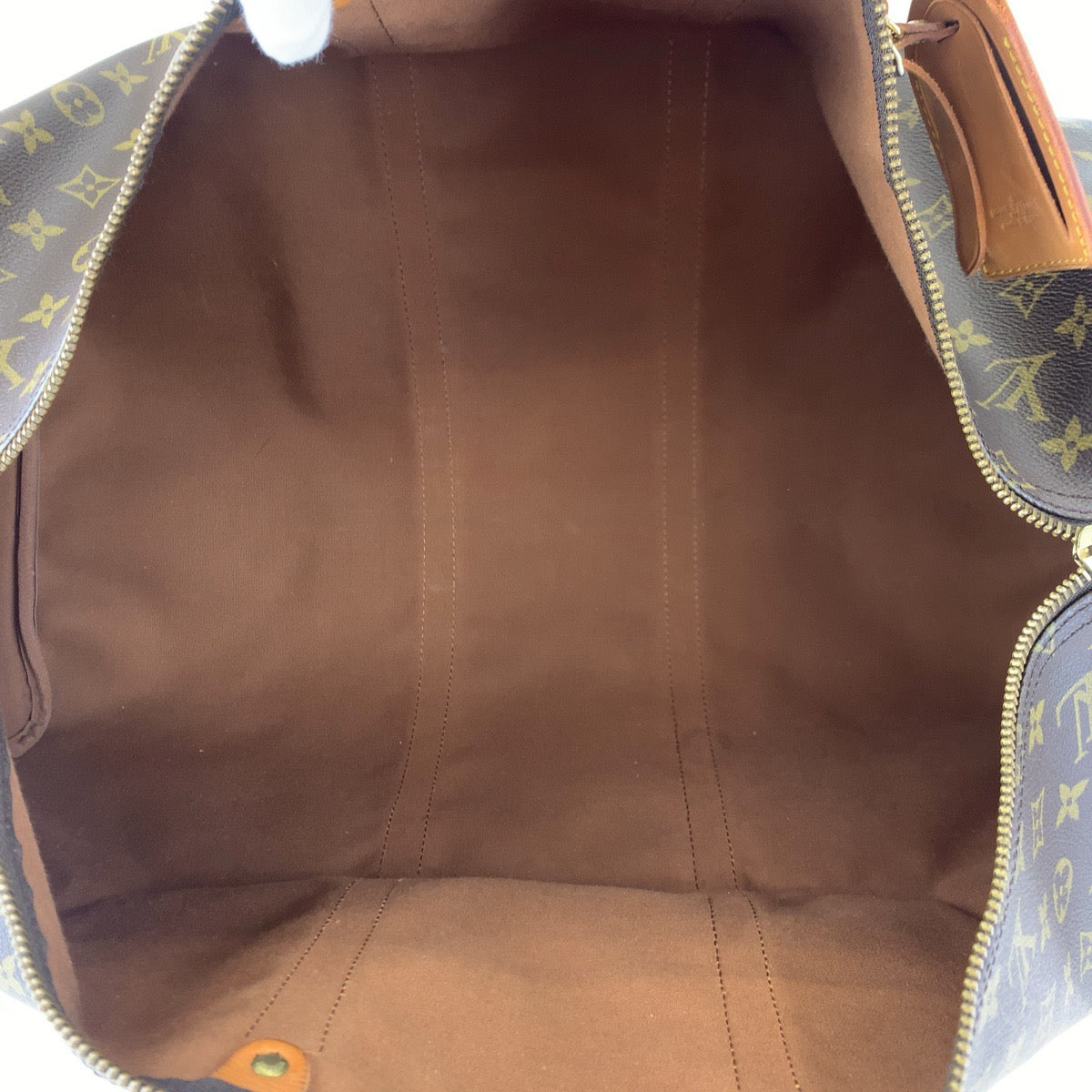 C-075
LOUIS VUITTON ルイヴィトン モノグラム キーポル55 ブラウン 茶 PVC M41424 ボストンバッグ 旅行バッグ 男女兼用  メンズ