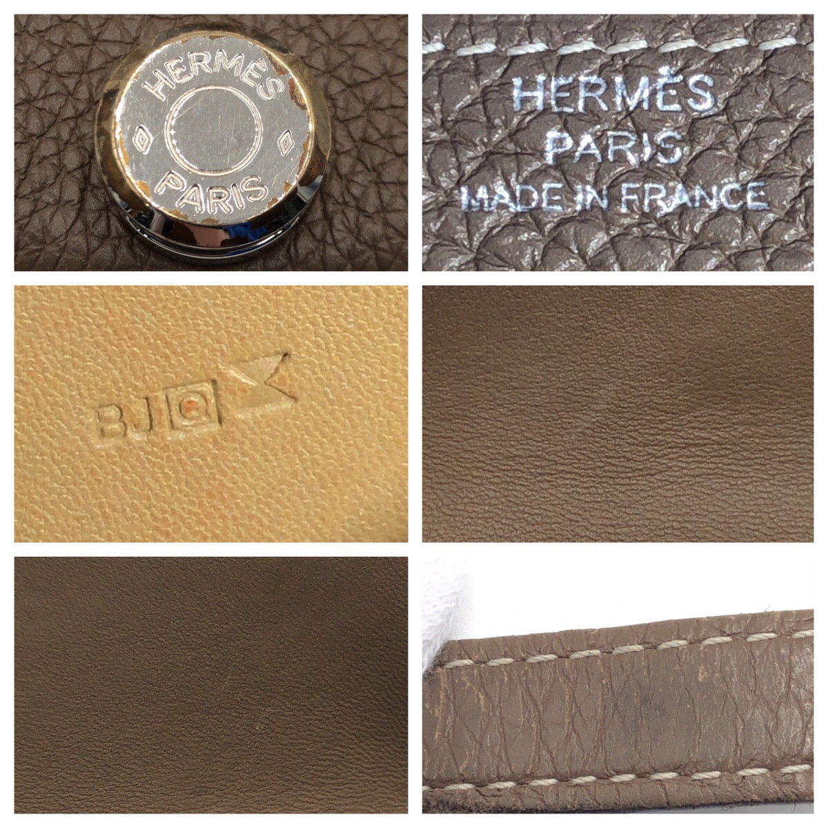 HERMES エルメス ドゴンロング ドゴンGM デュオ エトゥープ トリヨンクレマンス 長財布 ロングウォレット  レディース