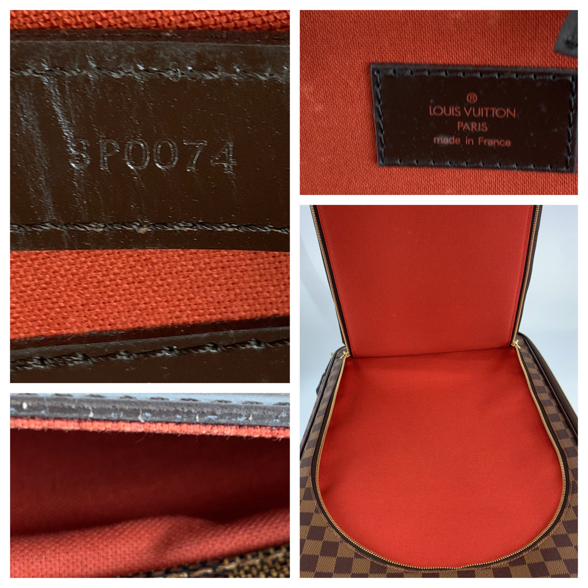 C-061
LOUIS VUITTON ルイヴィトン ダミエ ベガス60 ブラウン 茶 PVC N23255 キャリーバッグ 旅行かばん 男女兼用  レディース
