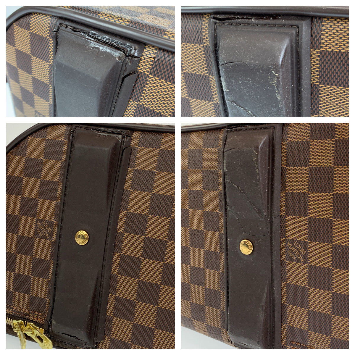 C-061
LOUIS VUITTON ルイヴィトン ダミエ ベガス60 ブラウン 茶 PVC N23255 キャリーバッグ 旅行かばん 男女兼用  レディース