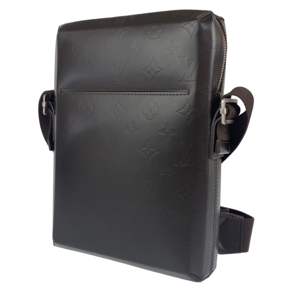 C-098
LOUIS VUITTON ルイヴィトン モノグラム ボビー ブラウン 茶 シルバー金具 モノグラムグラセレザー M46520 ショルダーバッグ 斜め掛けバッグ  メンズ