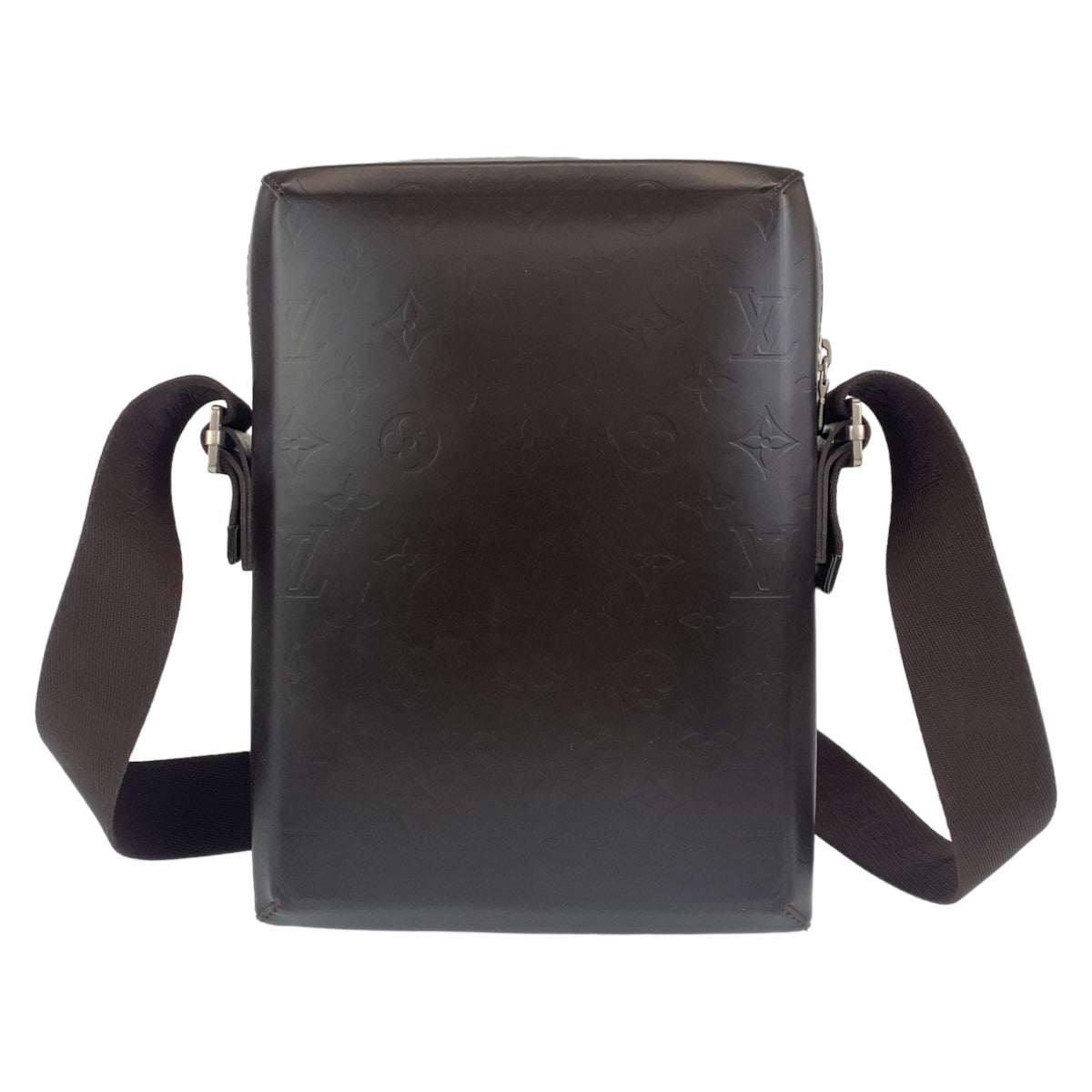 C-098
LOUIS VUITTON ルイヴィトン モノグラム ボビー ブラウン 茶 シルバー金具 モノグラムグラセレザー M46520 ショルダーバッグ 斜め掛けバッグ  メンズ