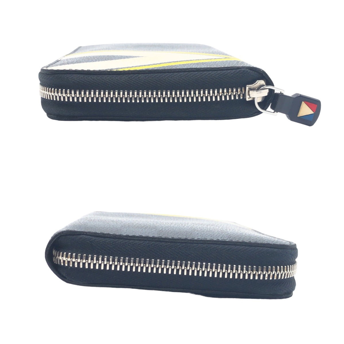 LOUIS VUITTON ルイヴィトン ダミエコバルト ジッピーオーガナイザー ネイビー 紺 シルバー金具 PVC N64014 長財布 ラウンドファスナー  メンズ