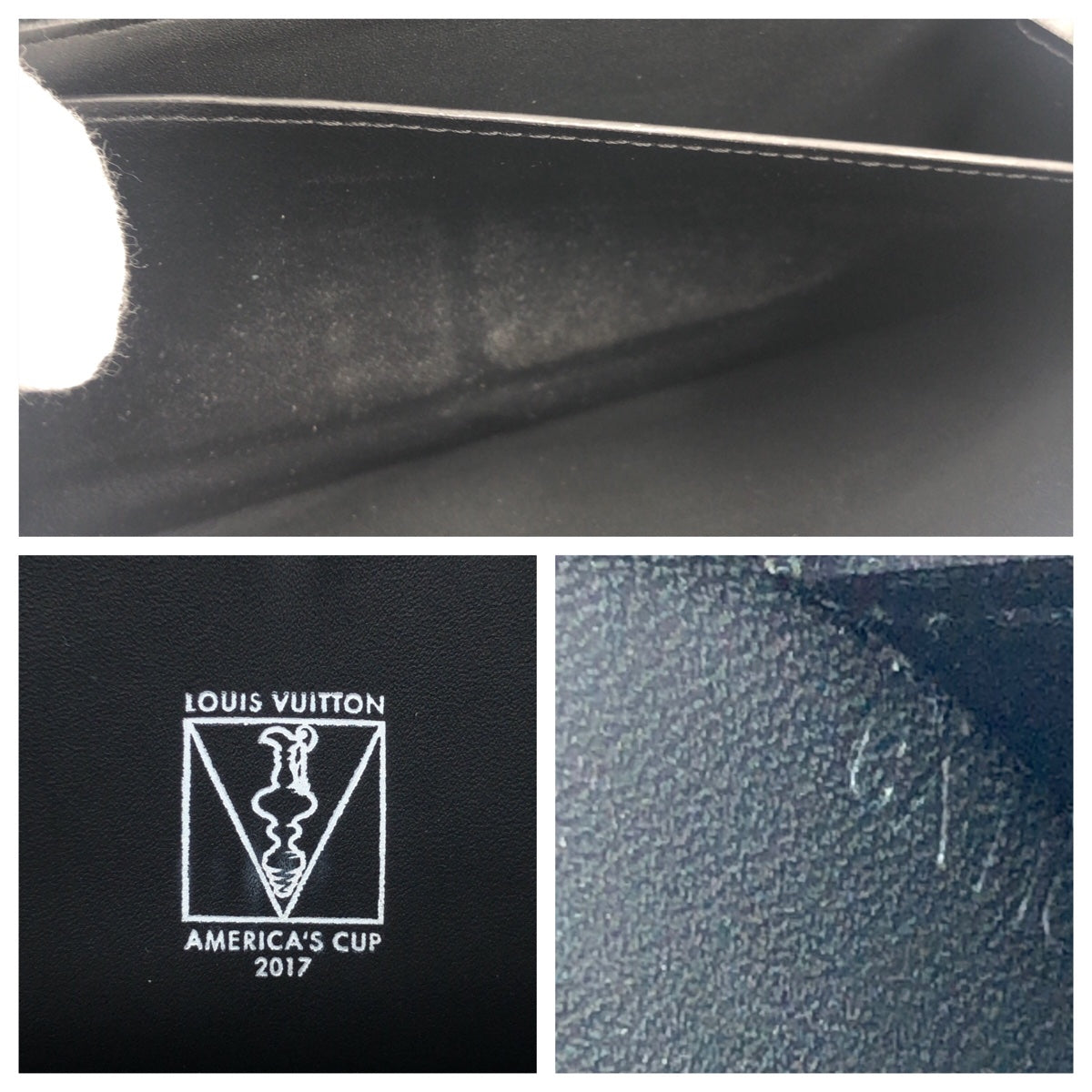 LOUIS VUITTON ルイヴィトン ダミエコバルト ジッピーオーガナイザー ネイビー 紺 シルバー金具 PVC N64014 長財布 ラウンドファスナー  メンズ