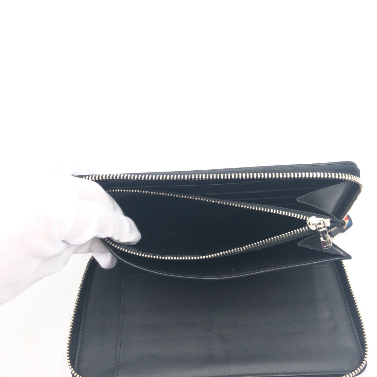 LOUIS VUITTON ルイヴィトン ダミエコバルト ジッピーオーガナイザー ネイビー 紺 シルバー金具 PVC N64014 長財布 ラウンドファスナー  メンズ