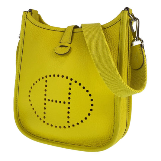C-039
HERMES エルメス エブリンTPM アマゾン ライム シルバー金具 トリヨンクレマンス ショルダーバッグ 斜め掛けバッグ Y刻印  レディース
