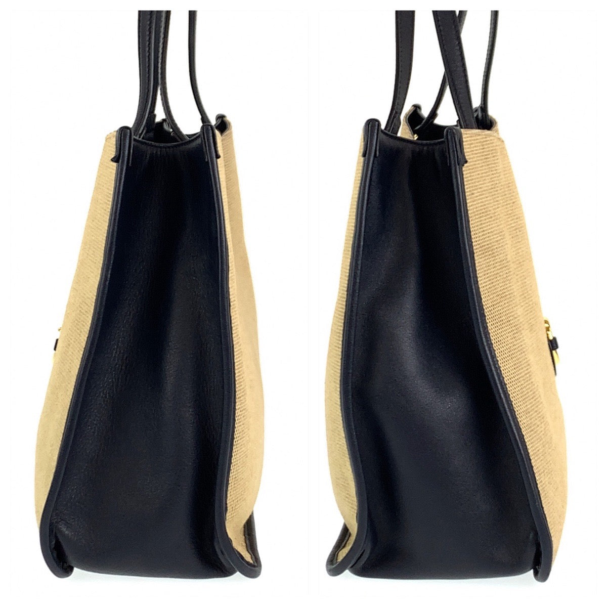 C-064
GUCCI グッチ ホースビット ベージュ 薄茶色 ネイビー ゴールド金具 レザー 623694 ショルダーバッグ トートバッグ  レディース