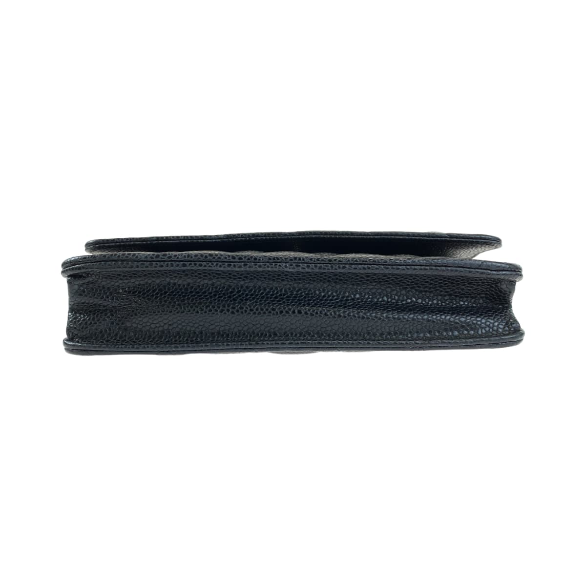 CHANEL シャネル マトラッセ ココマーク 新型 ブラック 黒 ゴールド金具 キャビアスキン AP0250 チェーンウォレット 長財布  レディース