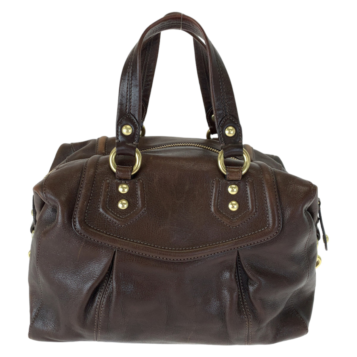 COACH コーチ ヴィンテージ マディソン ブラウン 茶 レザー 14316 ショルダーバッグ ハンドバッグ 2way  レディース
