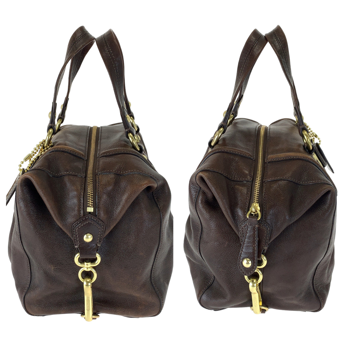 COACH コーチ ヴィンテージ マディソン ブラウン 茶 レザー 14316 ショルダーバッグ ハンドバッグ 2way  レディース