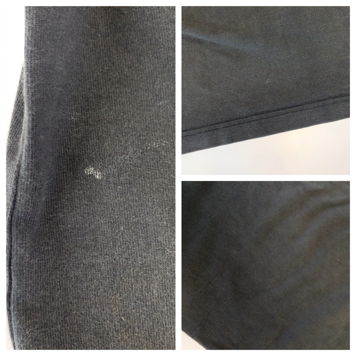 VETEMENTS ヴェトモン ヘビーメタル スカルプリント サイズS ブラック 黒 ダークグレー コットン ヴィンテージ加工 半袖Tシャツ オーバーサイズ  メンズ